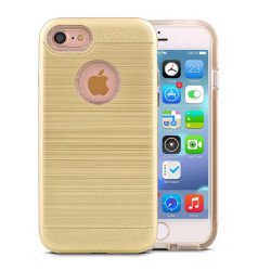 iPhone 7 Hard Armor Hybrid Case (Champagne Gold )